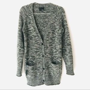 Aritzia Wilfred oversized button cardigan sweater